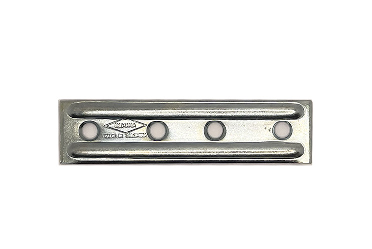 platina conector para cubierta zinc 3 "