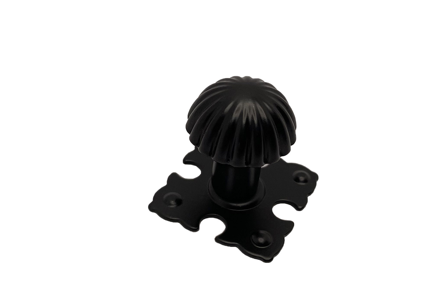 tirador 401 rosca con placa negro 79840