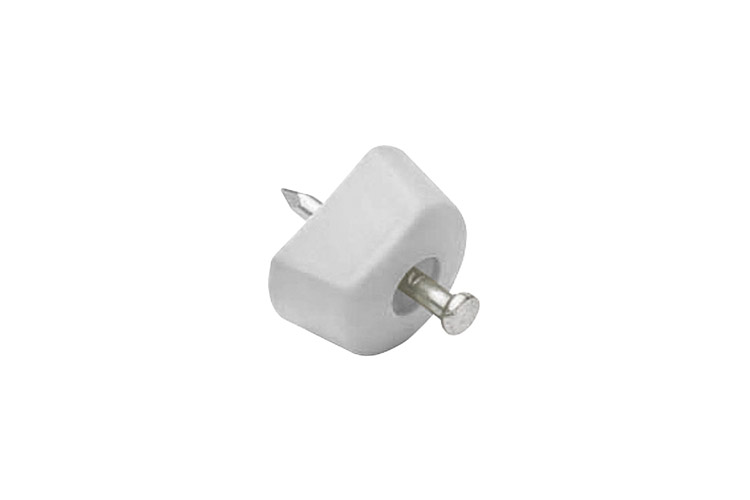 soporte rep c/clavo blanco b 50u
